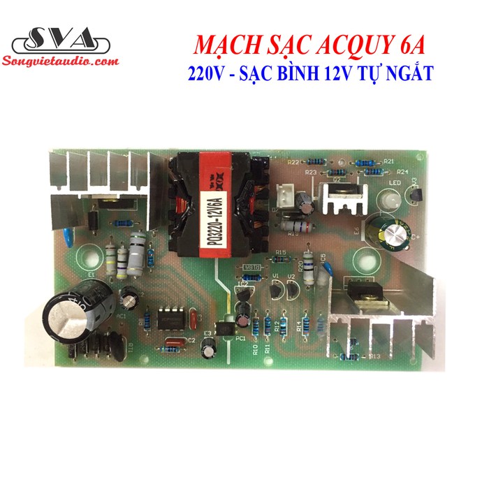 MẠCH SẠC ACQUY 6A