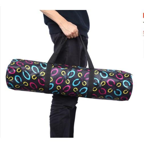 Túi đựng thảm tập yoga họa tiết chống thấm nước, bao đựng thảm tập yoga có khóa kéo chống thấm nước hangtienichthongminh