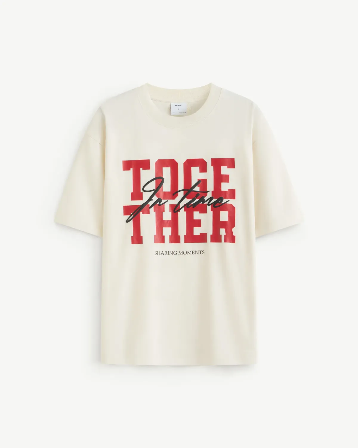 Áo thun tay ngắn nam vải mỏng hình in Form Boxy - ROUTINE 10F25TSS016