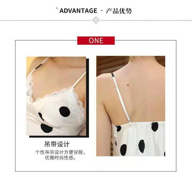 Bộ ngủ lụa satin Quảng Châu Cao Cấp SX211