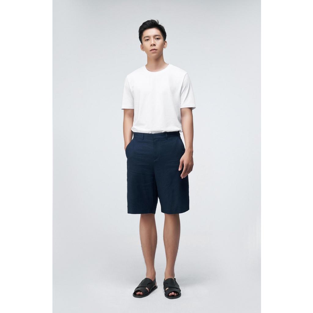 Quần Short nam LINEN form Relax - chất linen cao cấp xịn đẹp 10S21PSH028 | LASTORE MENSWEAR