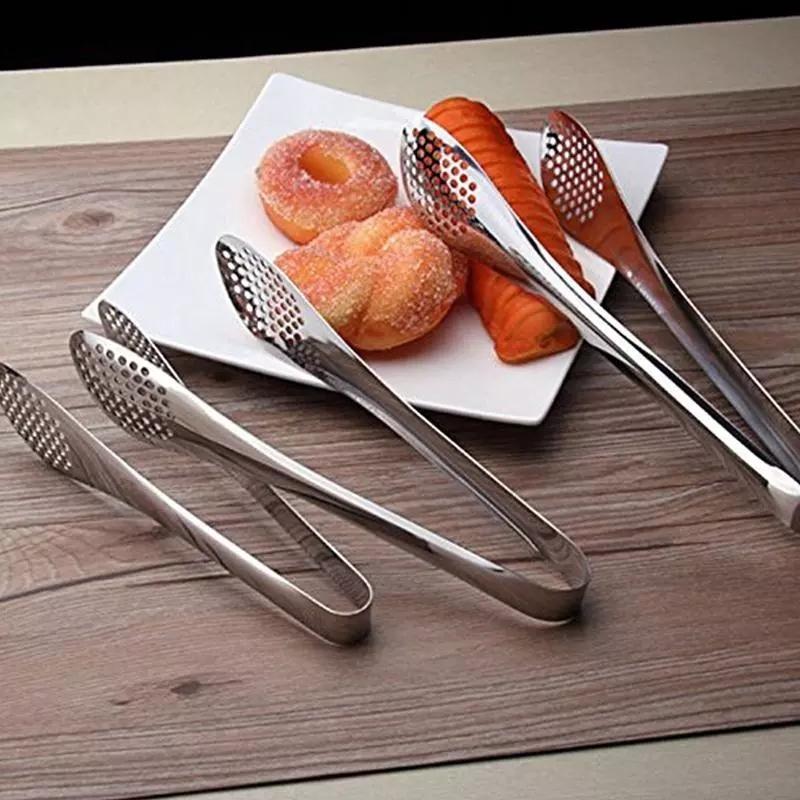 Kẹp Gắp Thức Ăn Cách Nhiệt Bằng Chất Liệu Thép Không Gỉ