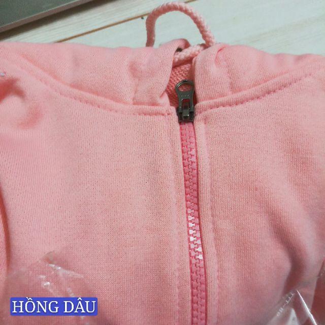 Áo khoác hoodie có dây kéo zip basic hoodie unisex
