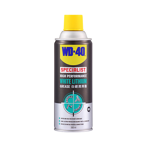 Chai Dầu nhờn bôi trơn tác dụng cao WD-40 Specialist High Performance White Lithium Grease 360ml