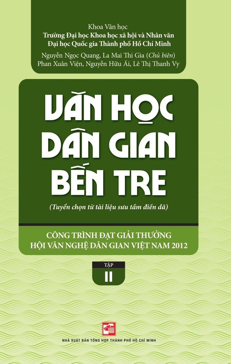 Văn Học Dân Gian Bến Tre - Tập 2