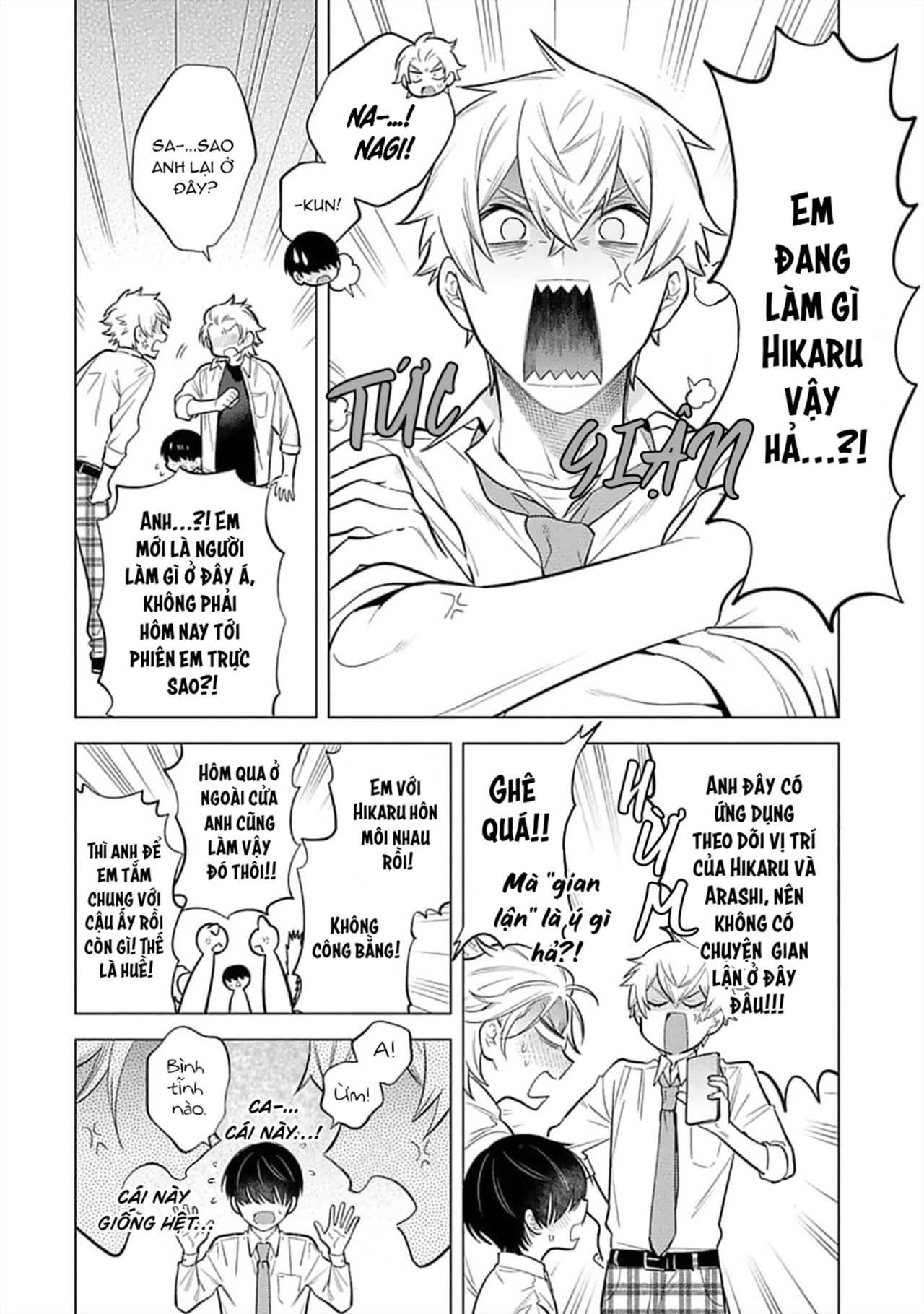 Hanamaru Manga Yin Kana là một cặp song sinh được tôi yêu quý chapter 4