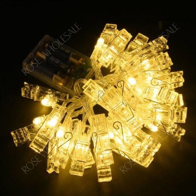 Dây kẹp ảnh có đèn led độc đáo xinh xắn
