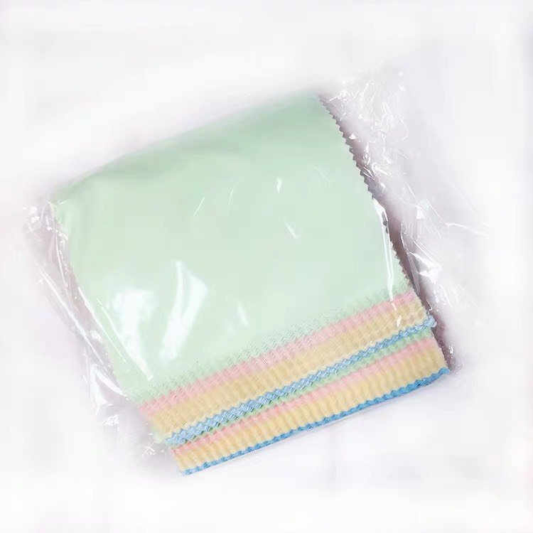 Set 5 khăn lau kính mắt, vải lau kính, đồng hồ điện thoại cotton thoáng khí PK6