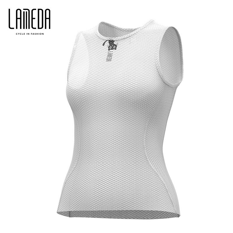 Áo 3 Lỗ Lưới nữ Lameda PYMSPORT - PYMMLMA001 thoáng khí, co giãn tốt, chuẩn phom, 3 màu trắng - tím- hồng