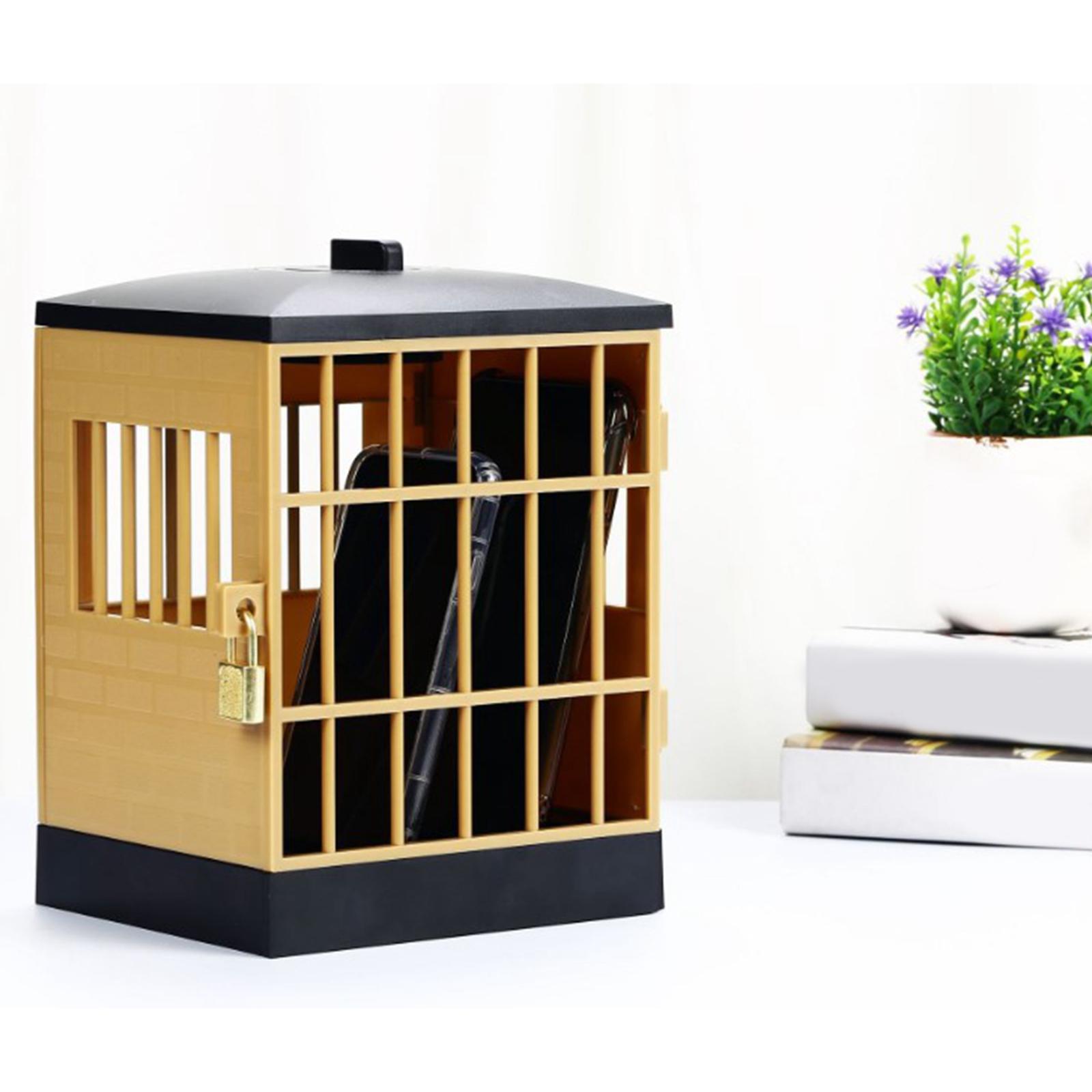 Phone Lock Box Jail Prison Gift Gadget Novelty for Cell Phones Kids Adults
