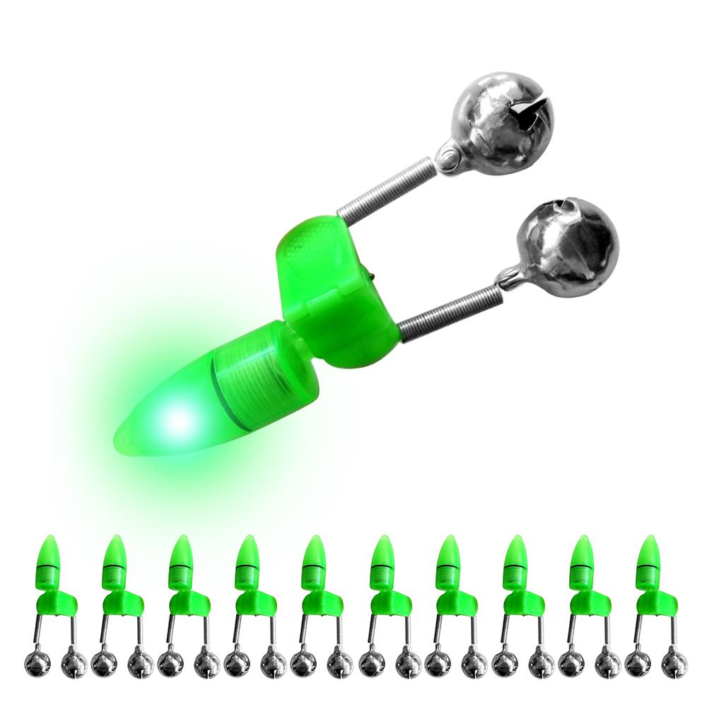 10 Chiếc Cần Câu Đêm Có Đèn LED, Đèn Báo Mồi Cắn Câu