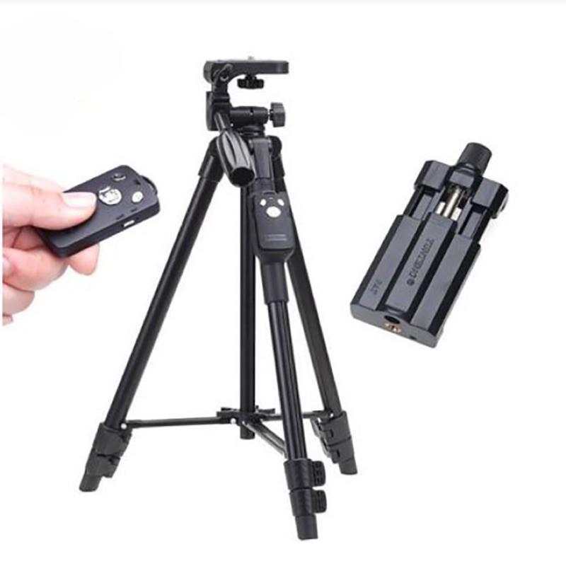 Tripod, giá đỡ điện thoại, 3 chân selfie livestream YUNTENG 5208 L2 có remote