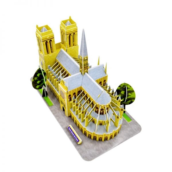 Mô Hình Giấy 3D Magic Puzzle: Nhà Thờ Đức Bà Paris G168-4