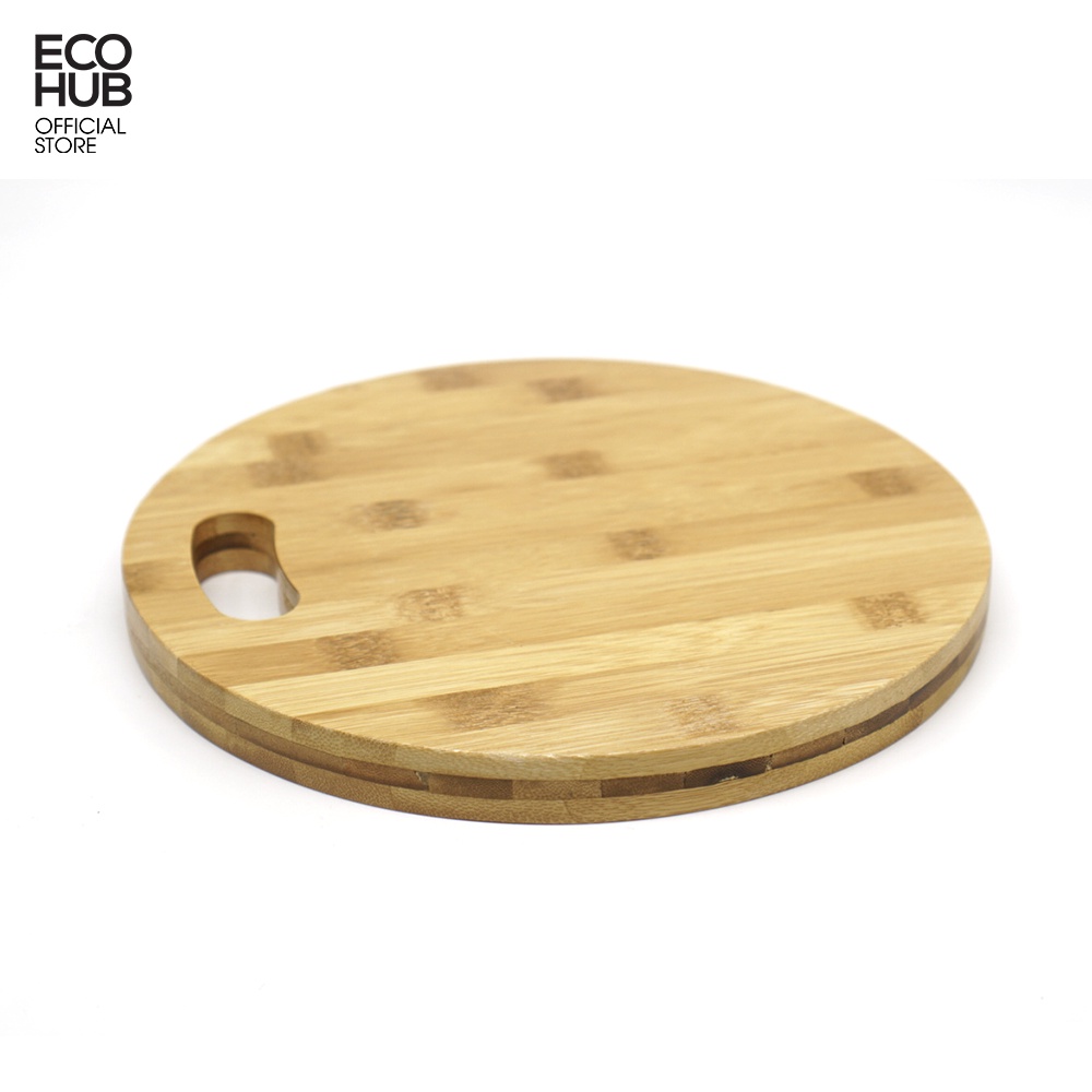 Thớt tre tròn  , Dày 2cm, Thớt tre tự nhiên