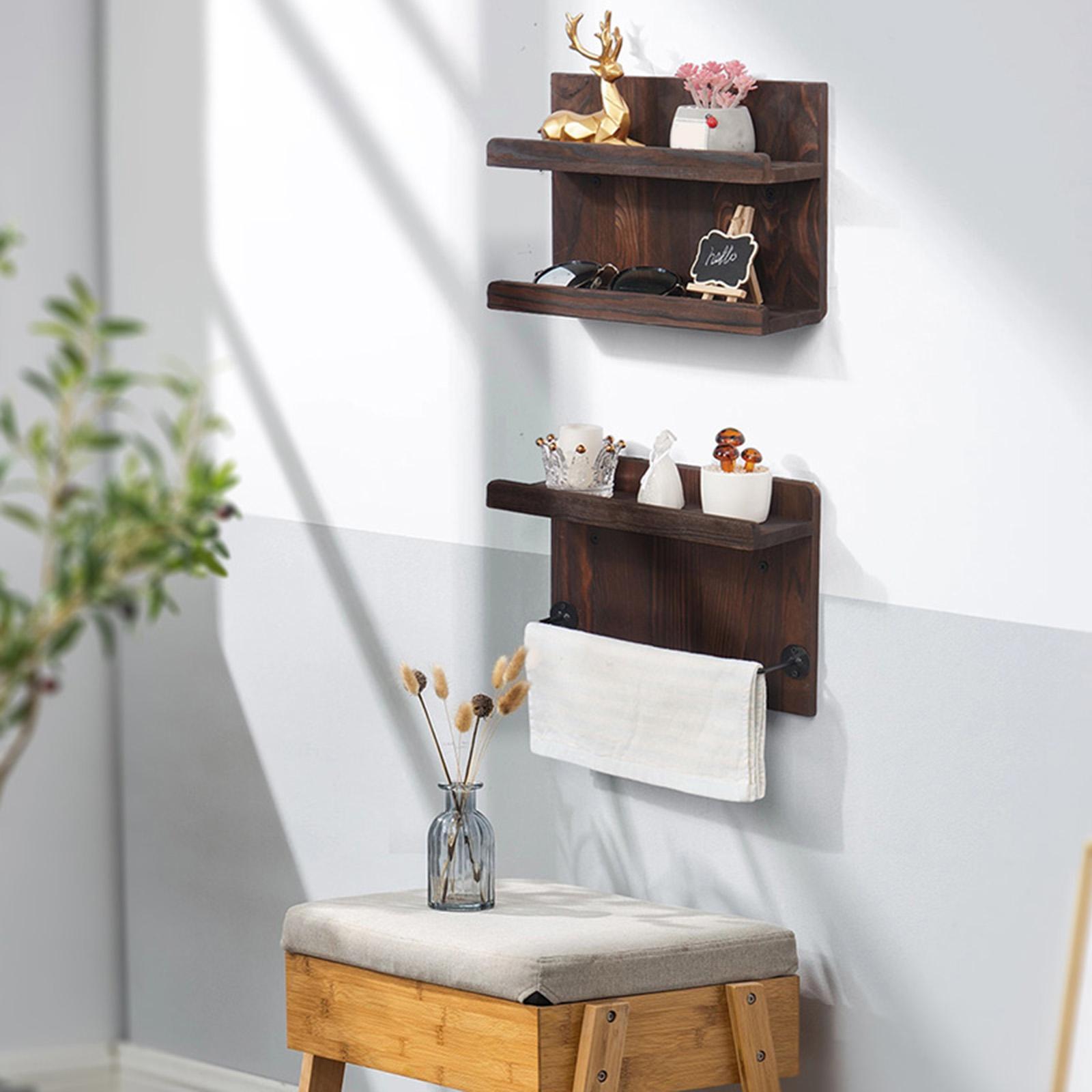 Wall Shelves Bathroom Durable Modern Lightweight Floating Shelves for Cafe