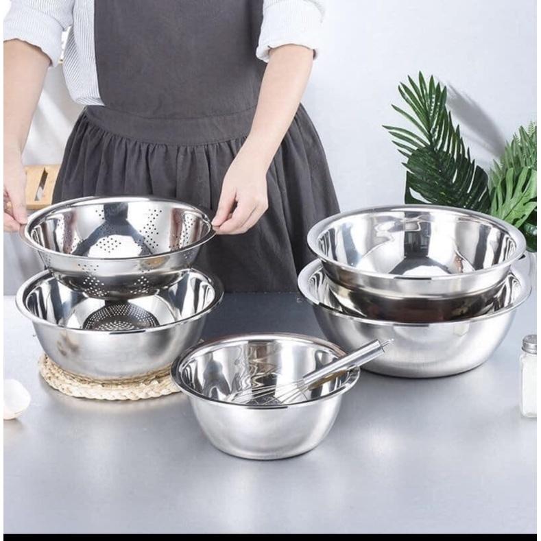 Bộ chậu rổ 5 chi tiết