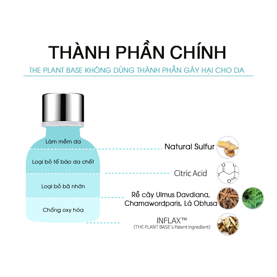 Phấn Bột Hỗ Trợ Trị Mụn Chống Sẹo Ac Clear Spot Magic Powder The Plant Base