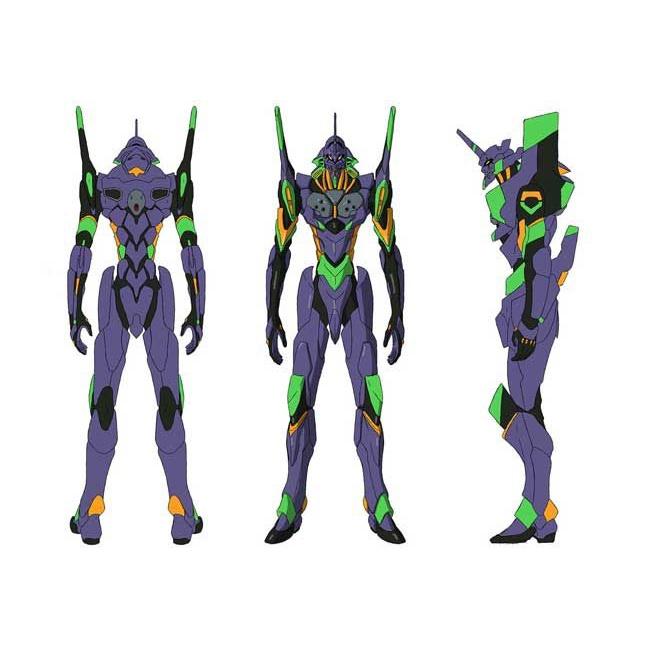 Mô hình giấy 3D Evangelionn Unit-01