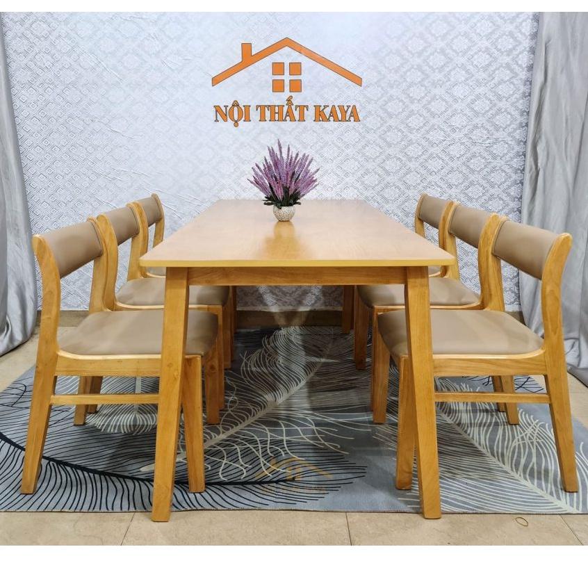 Bộ bàn 6 ghế Benla 1m6