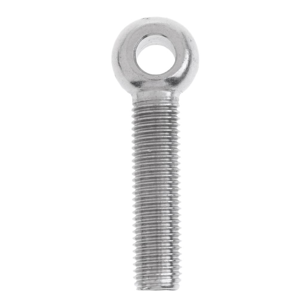 2xM16 304 Stainless Steel Threaded Eye Bolt for Balustrade M16 X 80mm