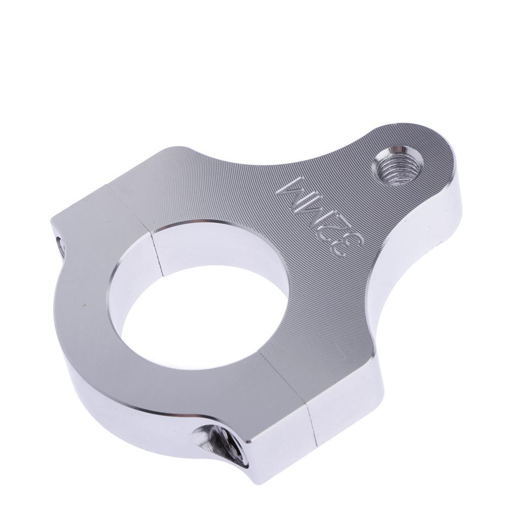 2X Aluminum Universal Steering Bracket Fork Frame Mounting Clamp