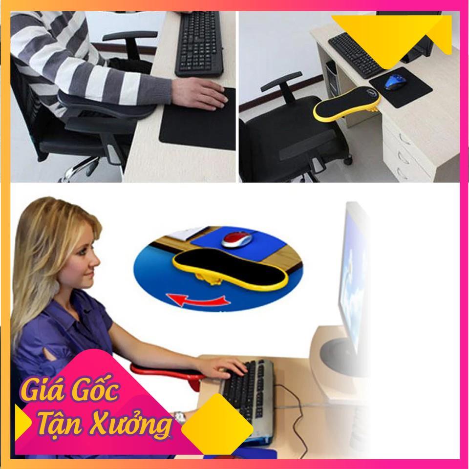 Giá Đỡ Kê Tay Khi Dùng Chuột Kẹp Bàn Xoay 360 Độ Chống Mỏi, Chống Thoái Hóa Cổ Tay FREESHIP  TP'S