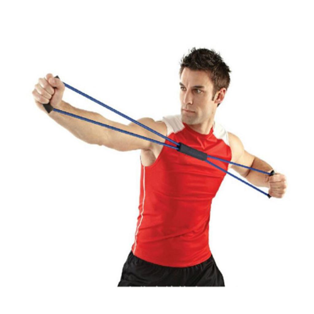 Dây cao su đàn hồi hỗ trợ các động tác tập yoga, gym, dụng cụ tập thể hình đa năng màu ngẫu nhiên