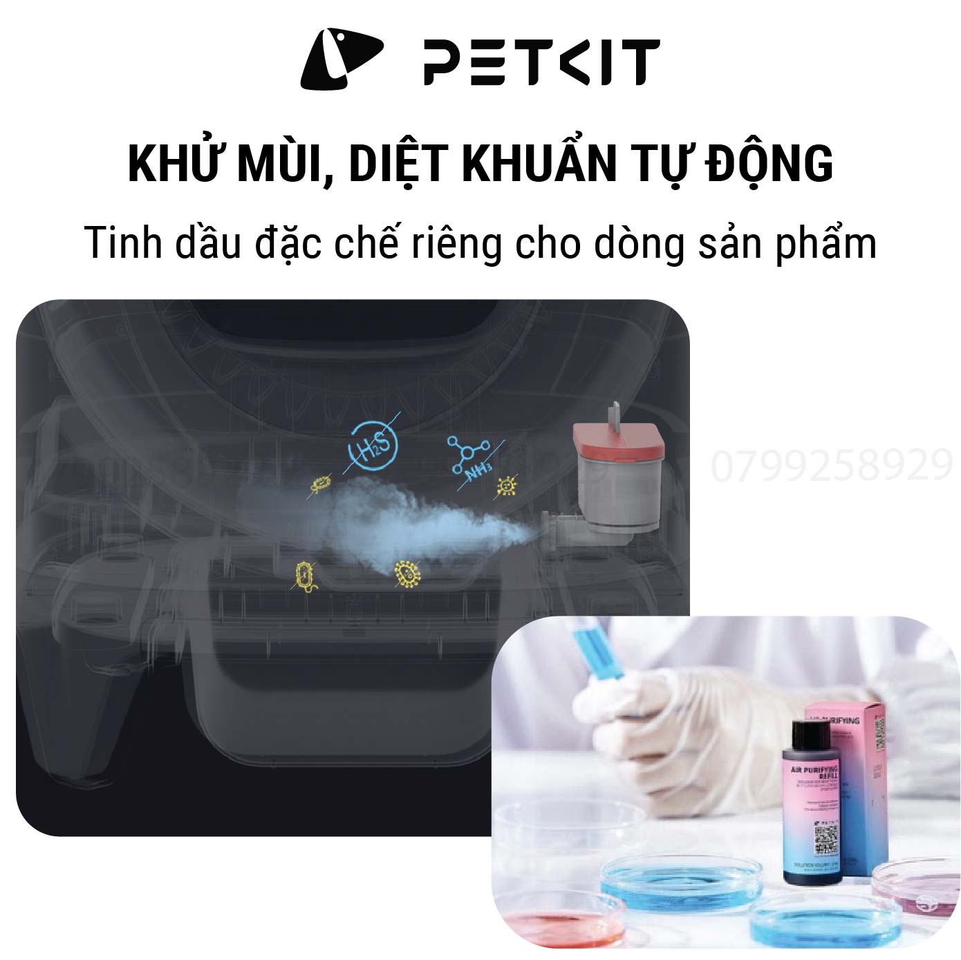 Nhà Vệ Sinh Cho Mèo Tự Động PETKIT Pura X