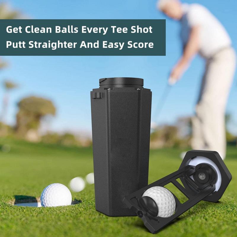 Máy giặt bóng golf bóng golf di động với khăn golf khăn tốt nhất Phụ kiện làm sạch golf Quà tặng cho nam giới