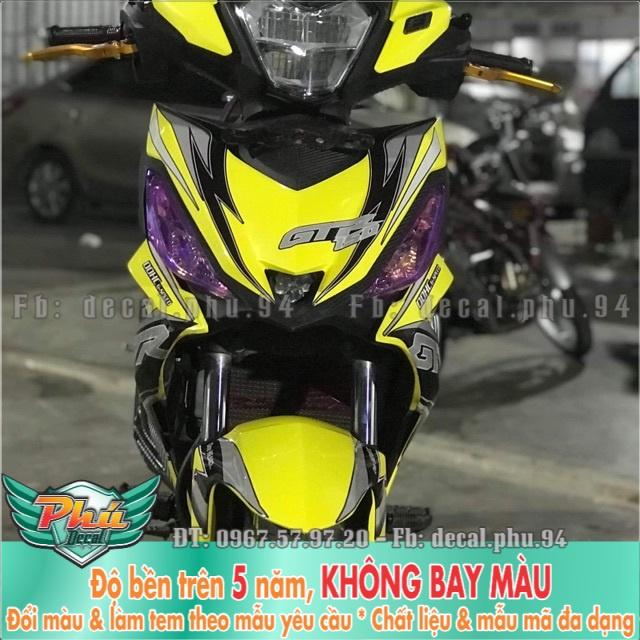 Tem rời Winner GTR Vàng Đen