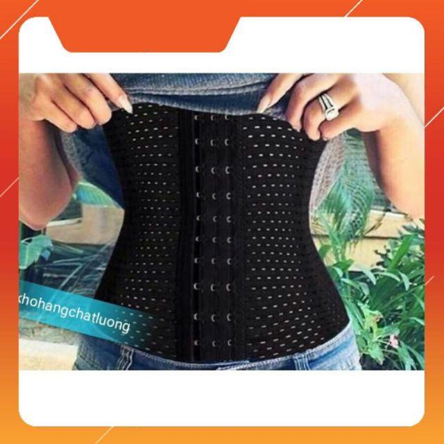 Đai nịt bụng móc cài thông hơi giảm eo