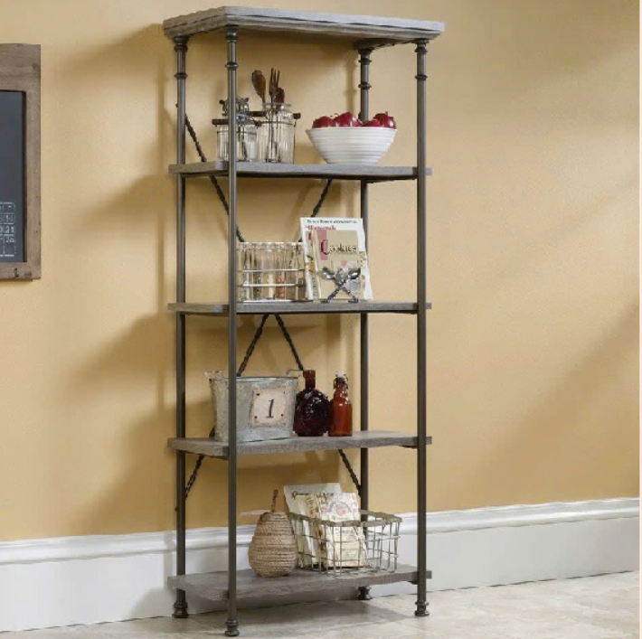 Kệ sách, kệ lưu trữ sơn tĩnh điện SM16CT Tundo KT Ngang 75x Sâu 39 x Cao 179 cm