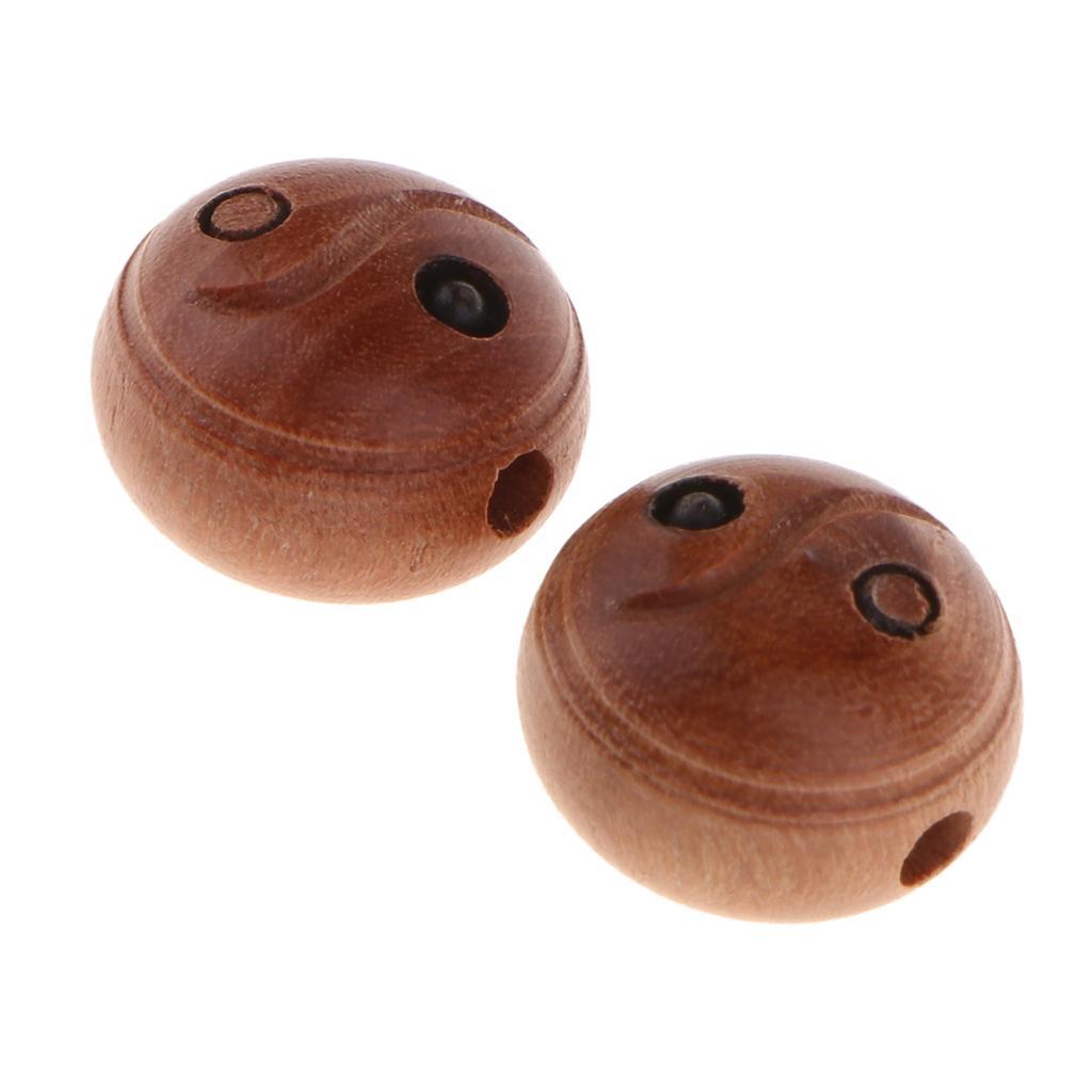 Natural Assorted Wood Beads Wooden Spacer Beads with Hole for DIY Jewelry Bracelet Makings