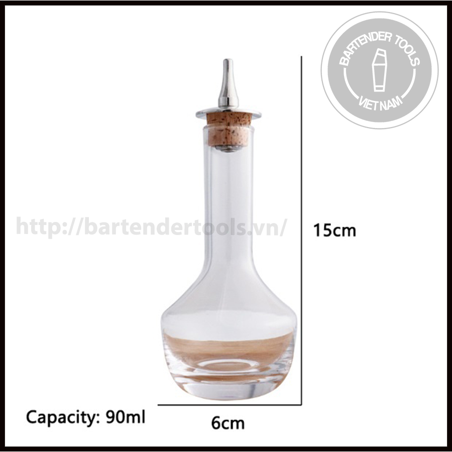 Bình Bitter Bottle cổ dài 90ml