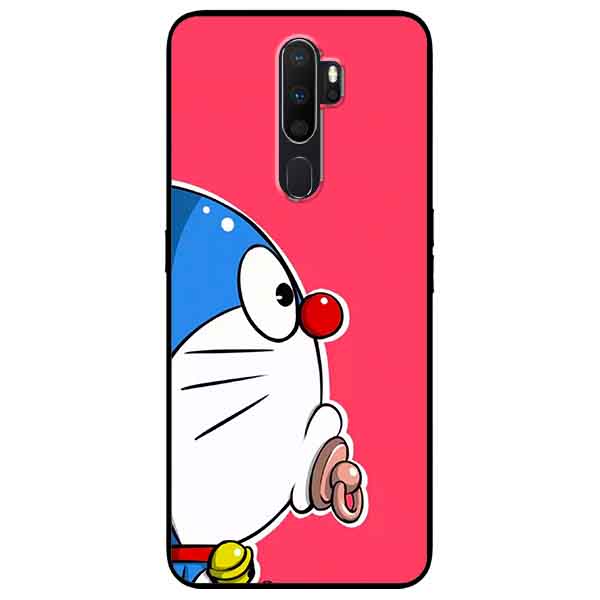 Ốp lưng in cho Oppo A9 2020 Mẫu Đào Hồng