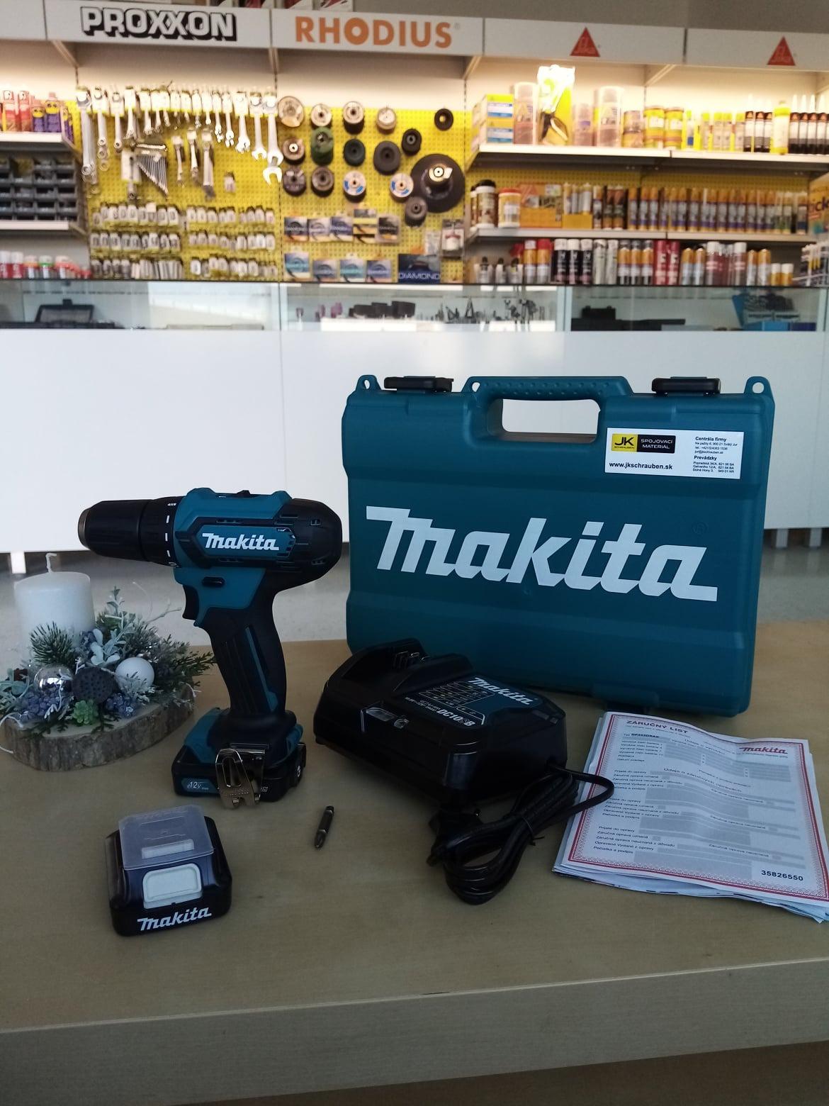 MÁY KHOAN VẶN VÍT DÙNG PIN 12V 170 W MAKITA DF333DSAE - HÀNG CHÍNH HÃNG