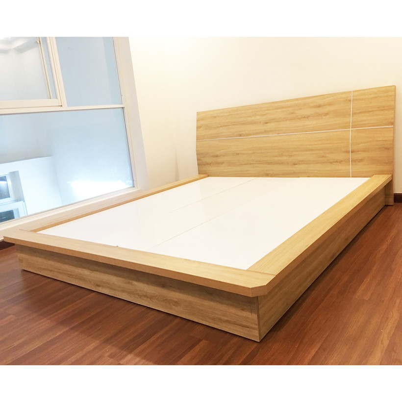 Giường Kiểu Nhật FINE FG053 (140cm x 200cm) Phong cách hiện đại sang trọng