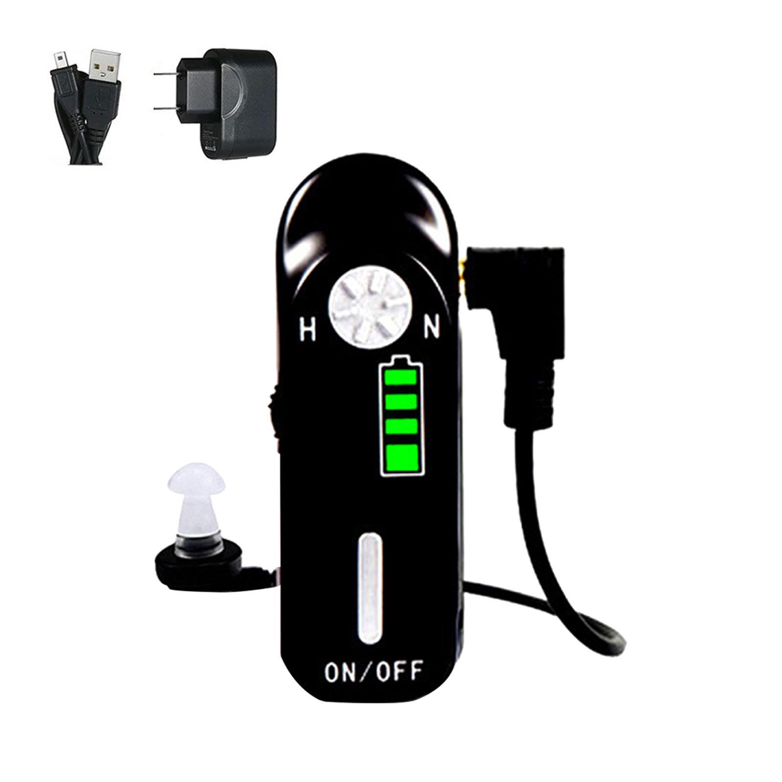 Personal voice Amplifier Pocket Hearing Devices for Noisy Environment Senior