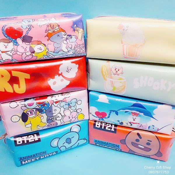 Bóp Bút Siêu Dễ Thương - Bóp Bút BTS BT21