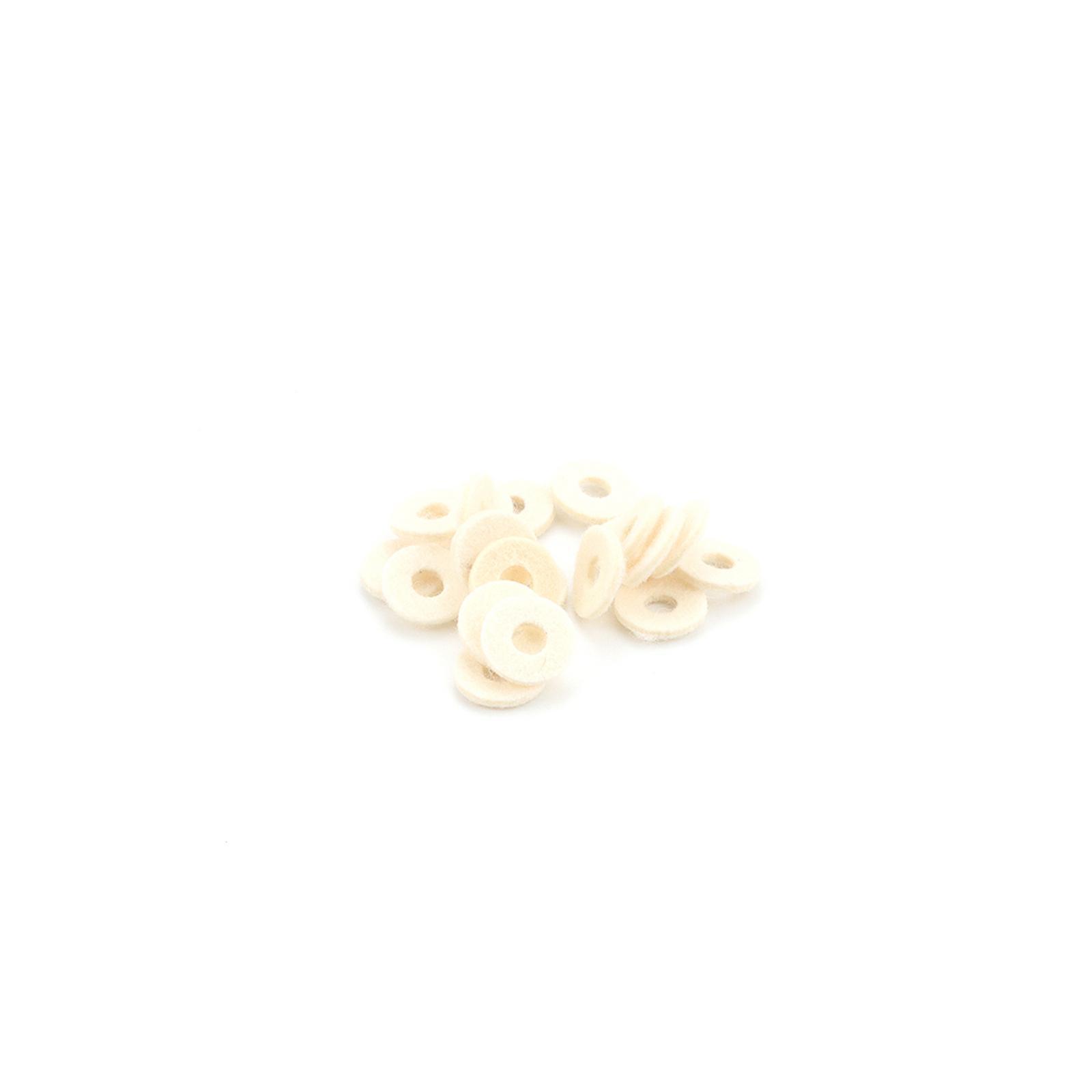20 Pieces Trumpet Felt Washer Cushion Pad Set for Trumpet Musical Instrument