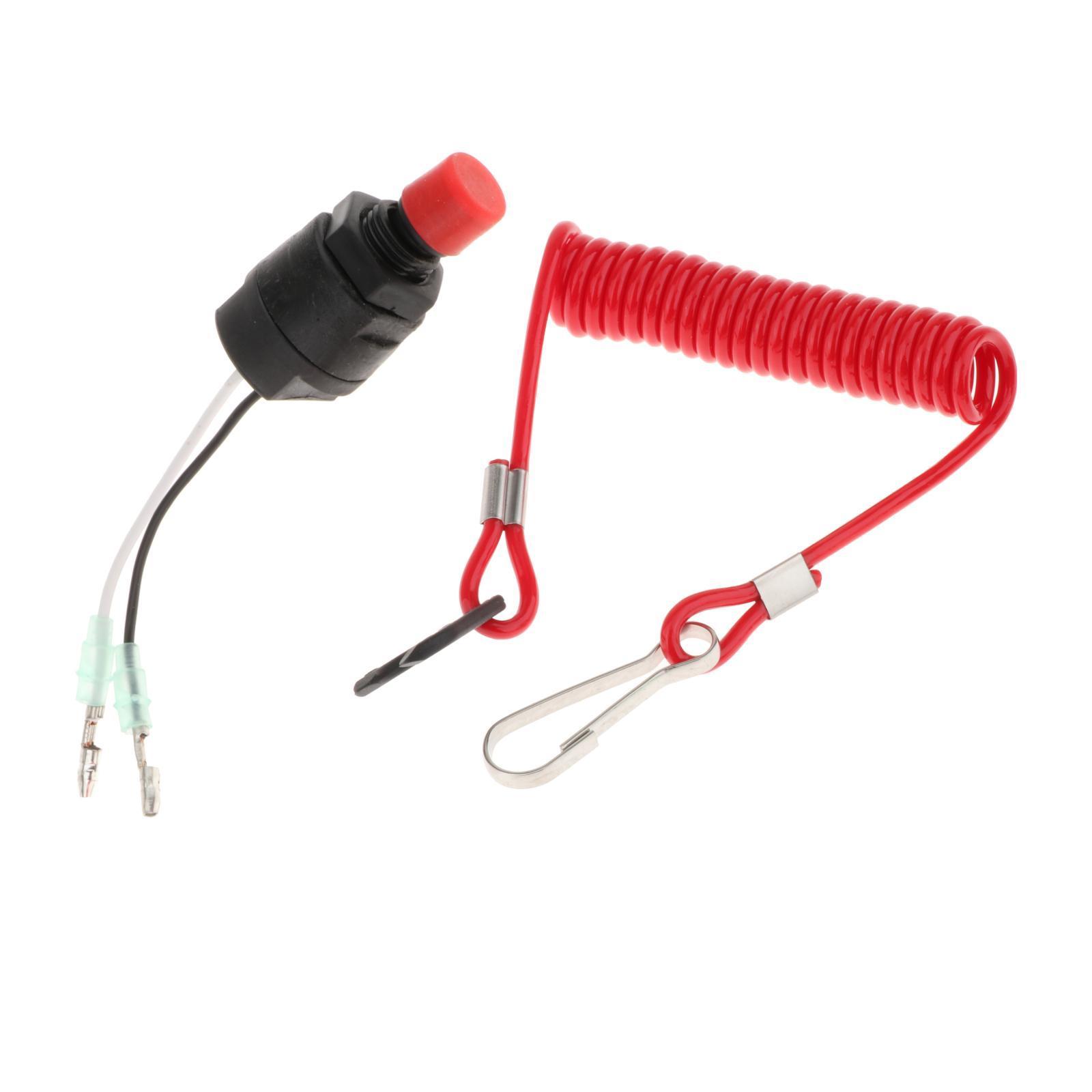 Boat Engine Stop Switch Set 689-82575-03 for Outboard Engine