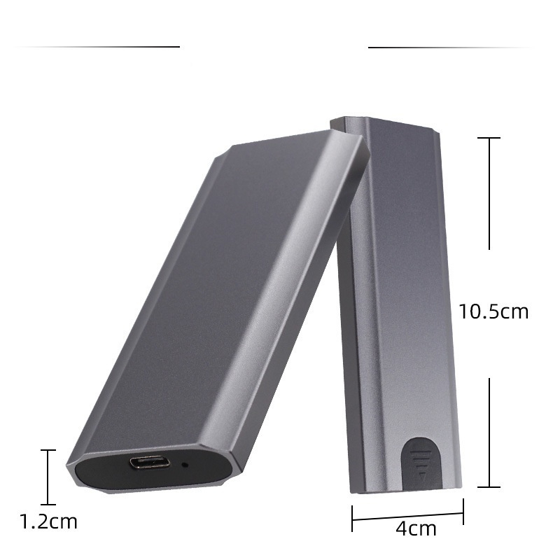 Hộp box ổ cứng đa năng M2 NVMe - M2 SATA cao cấp, Vỏ kim loại tháo lắp dễ dàng, Tốc độ 10Gbps - Hàng nhập khẩu