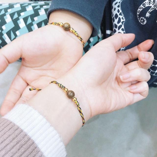 VÒNG VIÊN TRẦM HƯƠNG NGŨ SẮC MAY MẮN