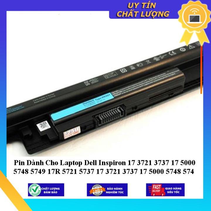 Pin dùng cho Laptop Dell Inspiron 17 3721 3737 17 5000 5748 5749 17R 5721 5737 17 3721 3737 17 5000 5748 574 - Hàng Nhập Khẩu MIBAT688