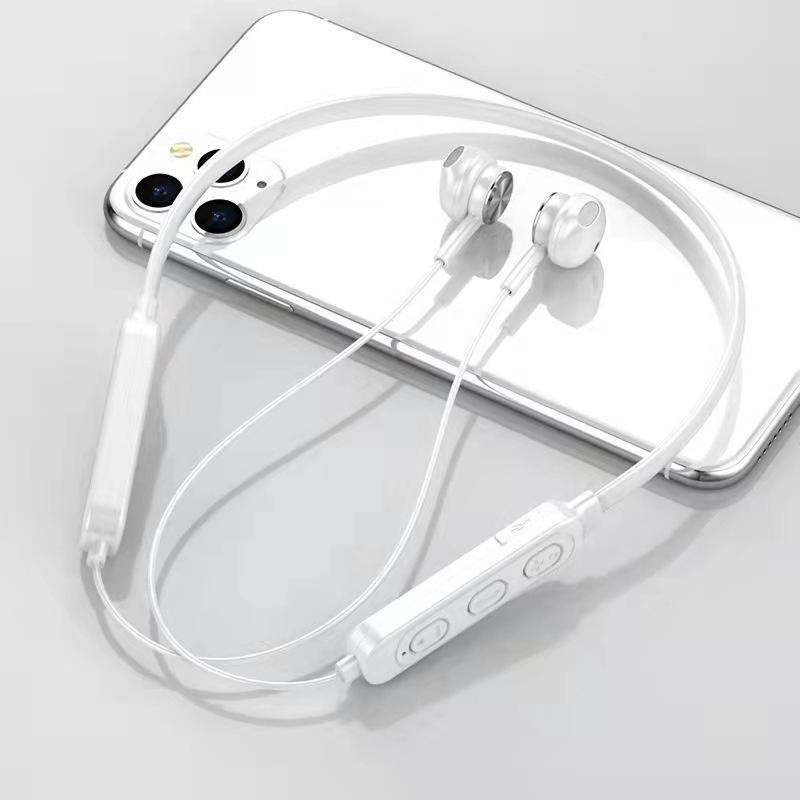 Tai nghe không dây 5.0 Dạng Dây Vòng Qua Cổ Kiểu Thể Thao Cho Điện Thoại