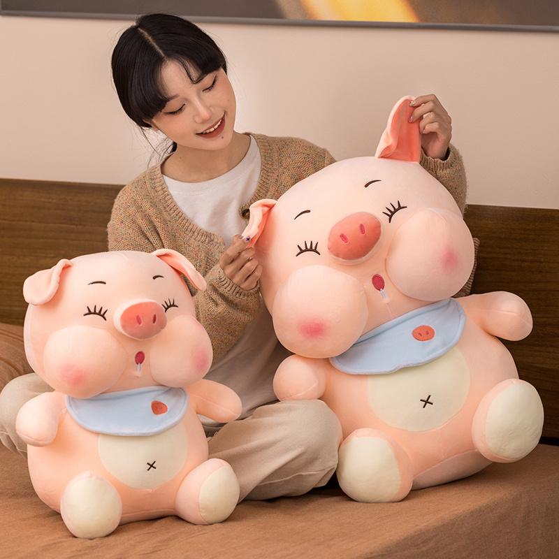 Đẹp 23-65Cm Đáng Yêu Con Lợn Béo Sang Trọng Đồ Chơi Nhồi Bông Hình Thú Dễ Thương Búp Bê Cho Bé Hình Heo Con Trẻ Em Xoa Dịu Gối Dành Cho bé Gái Sinh Nhật Chrismast Tặng