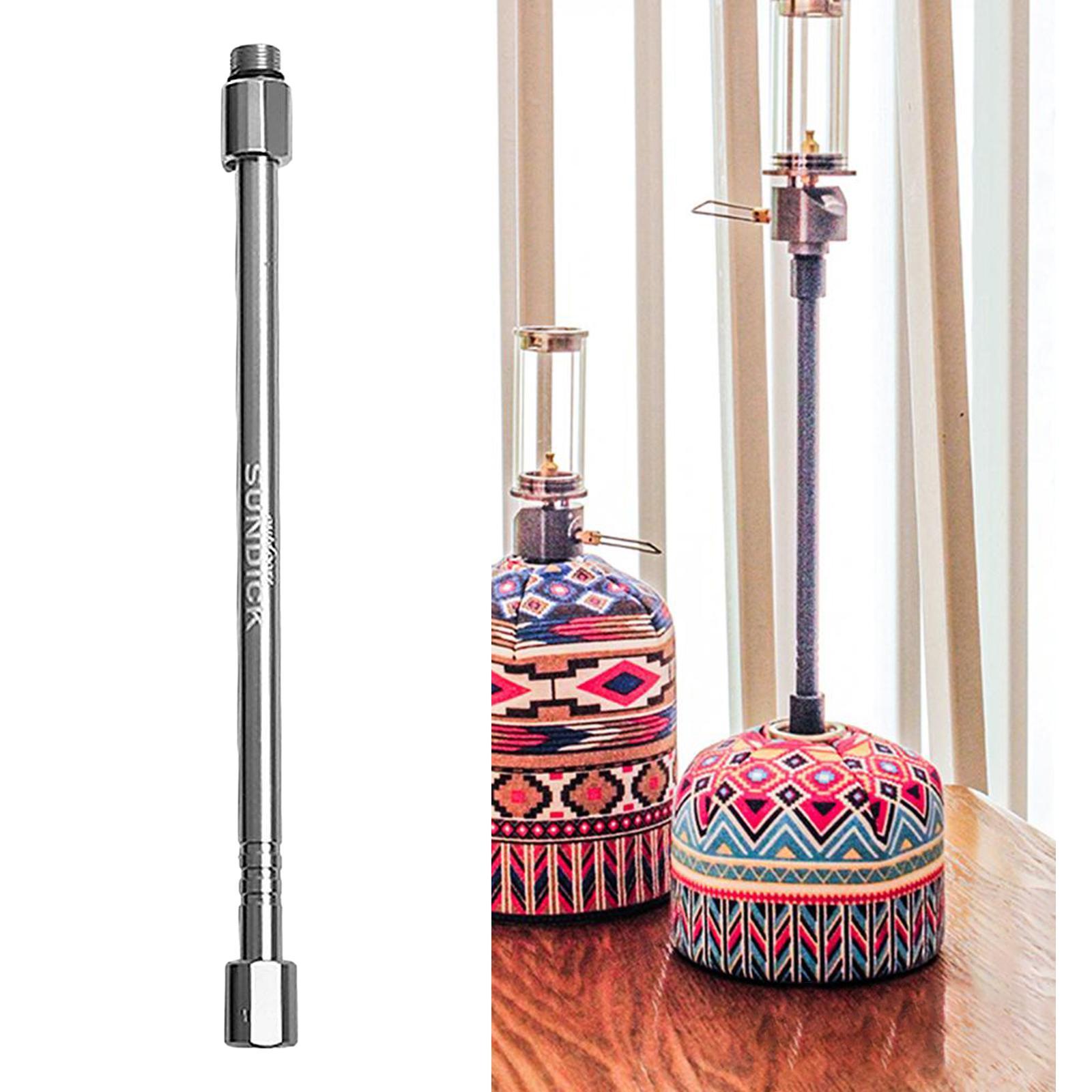 Camping Lantern Holder Gas Lantern Extension Pole Converter 20cm