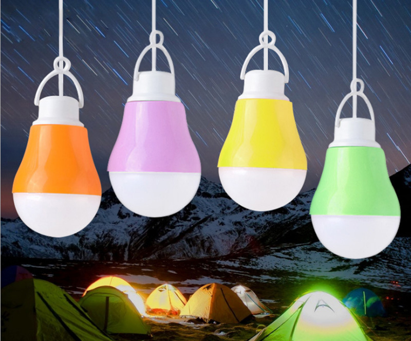 Bóng Đèn Led USB 5W Có Thể Sử Dụng Dự Phòng Khi Cúp Điện Phù Hợp Các Các Chuyến Cắm Trại FLAFA ( Màu ngẫu nhiên)