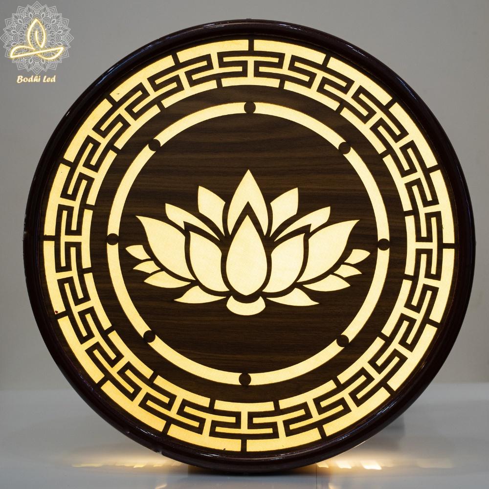 Đèn Bodhi Led - Chuyên Decor Trang Trí Phòng Thờ, Không Gian Tâm Linh (40x40x6