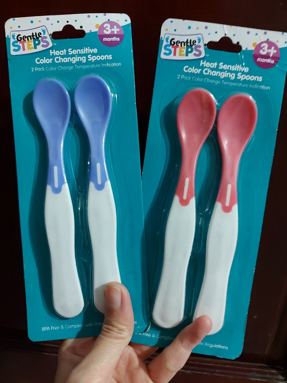 Set 2 thìa báo nóng cao cấp sử dụng cực an toàn